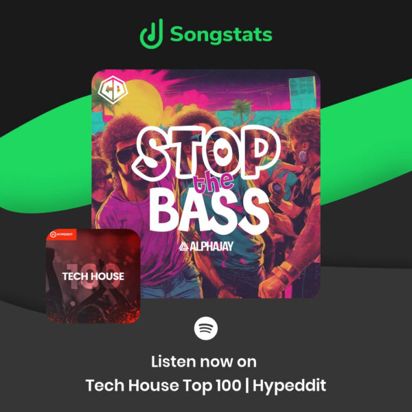 Added to the Hypeedit Tech House Top 100 Playlist