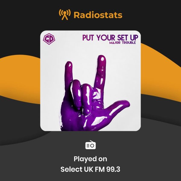 Played on Select UK 99.3FM (United Kingdom)