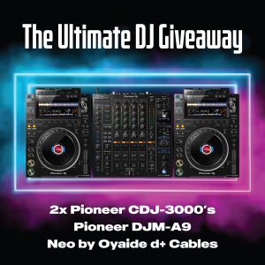 WIN The Ultimate Pioneer CDJ-3000 and DJM-A9 package with Cease & Desist