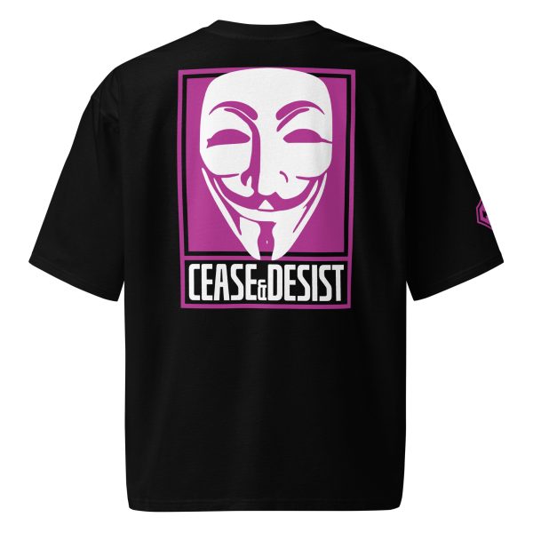 We are Cease & Desist Oversized Heavyweight T-Shirt