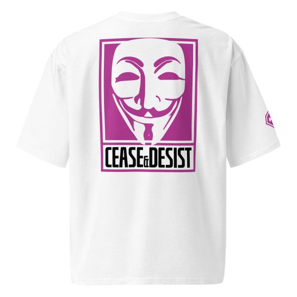 We are Cease & Desist Oversized Heavyweight T-Shirt