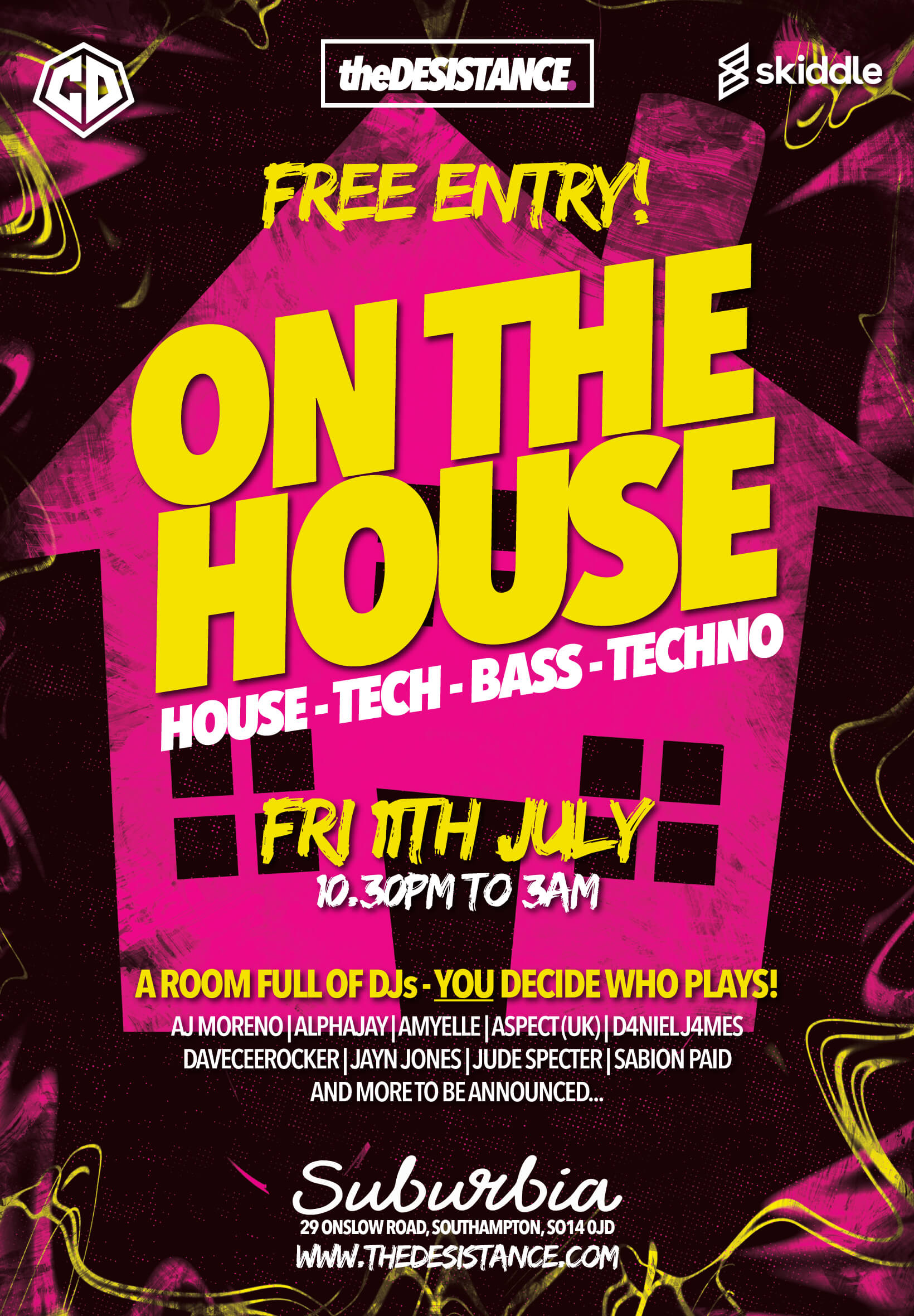 The Desistance presents… ON THE HOUSE