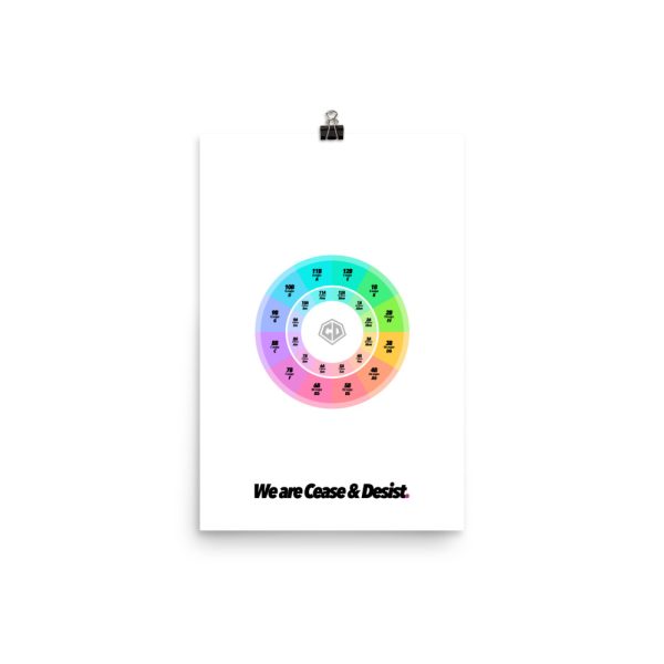 Camelot Wheel Photo Paper Poster
