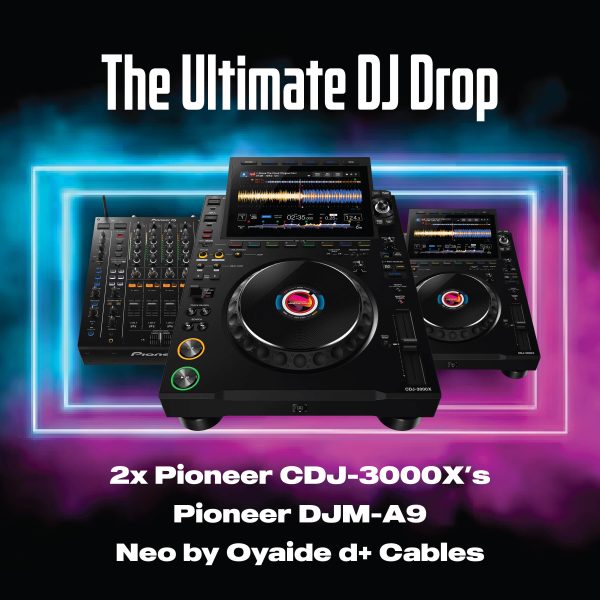 The Ultimate DJ Drop - WIN an AlphaTheta CDJ3000x & DJM-A9 Combo!