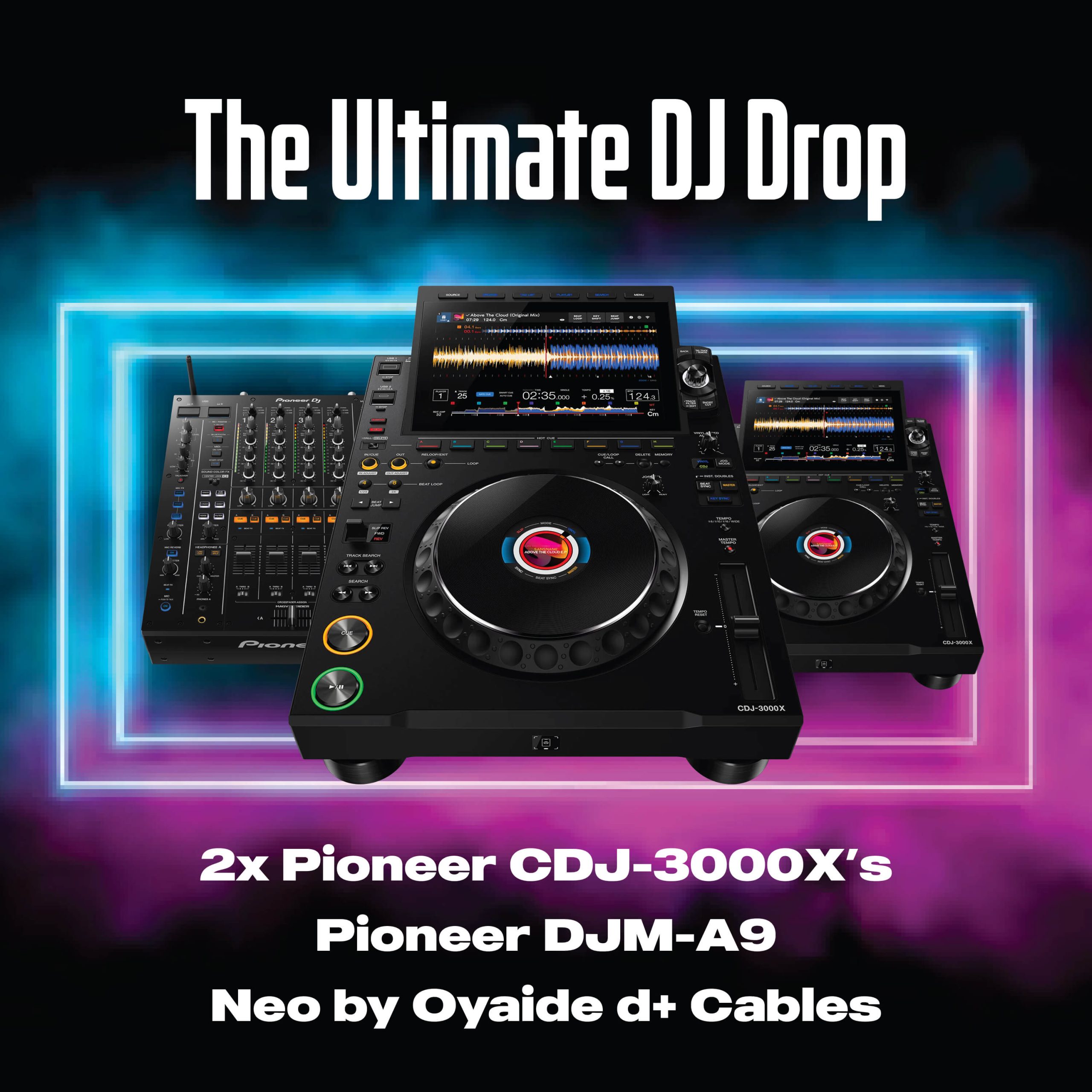 The Ultimate DJ Drop - WIN an AlphaTheta CDJ3000x & DJM-A9 Combo!